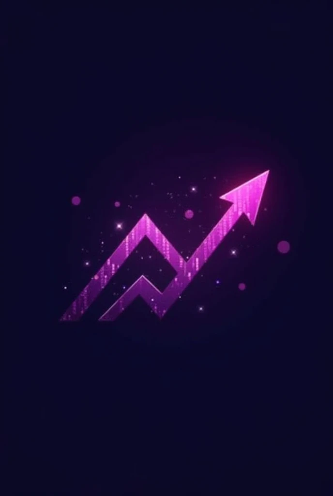 Forex chart logo color purple