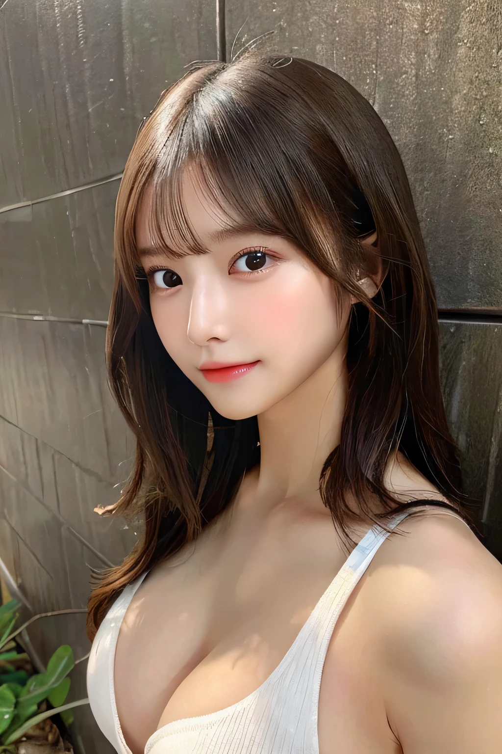 ((Highest quality)), ((masterpiece)), (detailed), One person, sexy, (Large Breasts:1.2), 1, Idol face, High resolution, High-resolution model, Textured skin, Ultra high definition, Cute face, baby face, (Super Slim Body:1.2),