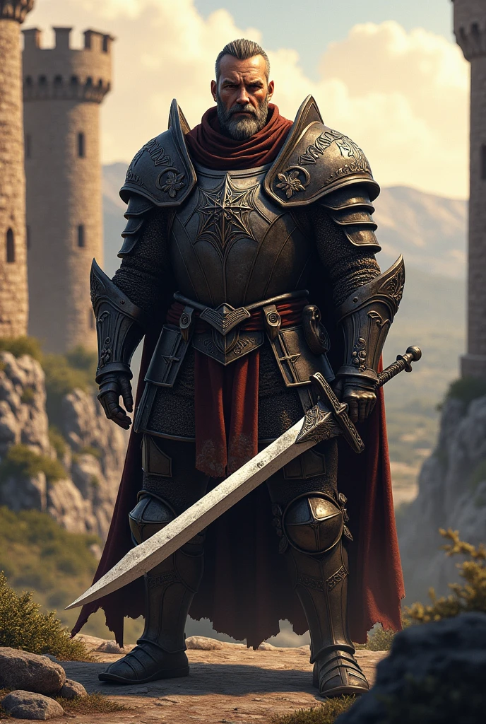Image of a medieval RPG warrior