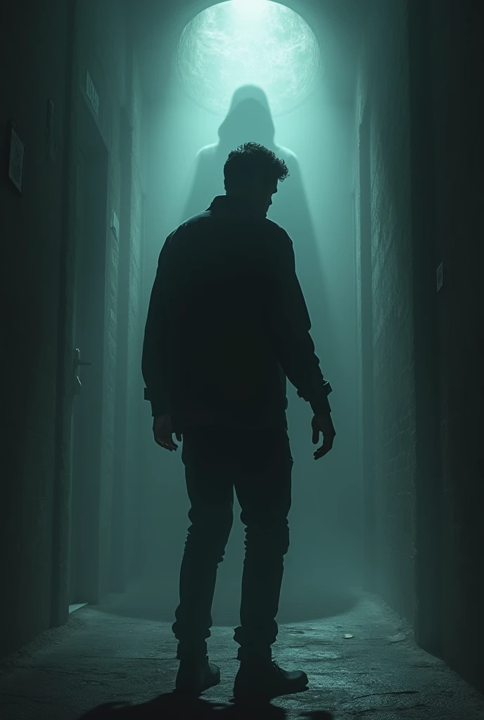The sobbing grew louder. Suddenly, Ramesh felt someone was behind him. He turned around fearfully but saw no one. Then, a cold voice whispered in his ear, "What are you doing here?"