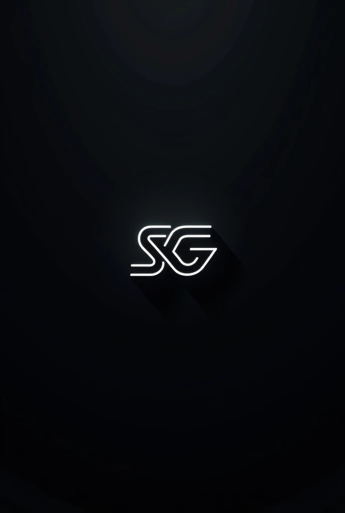 cool 'SG' logo , black background