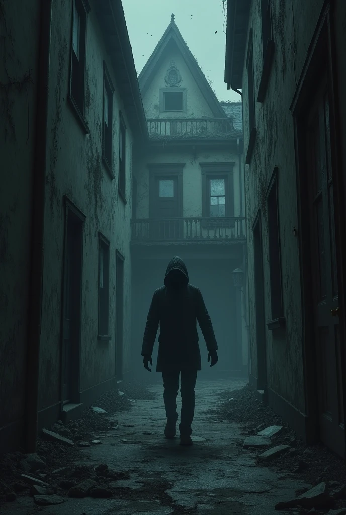 Exploring the house( make it scary)