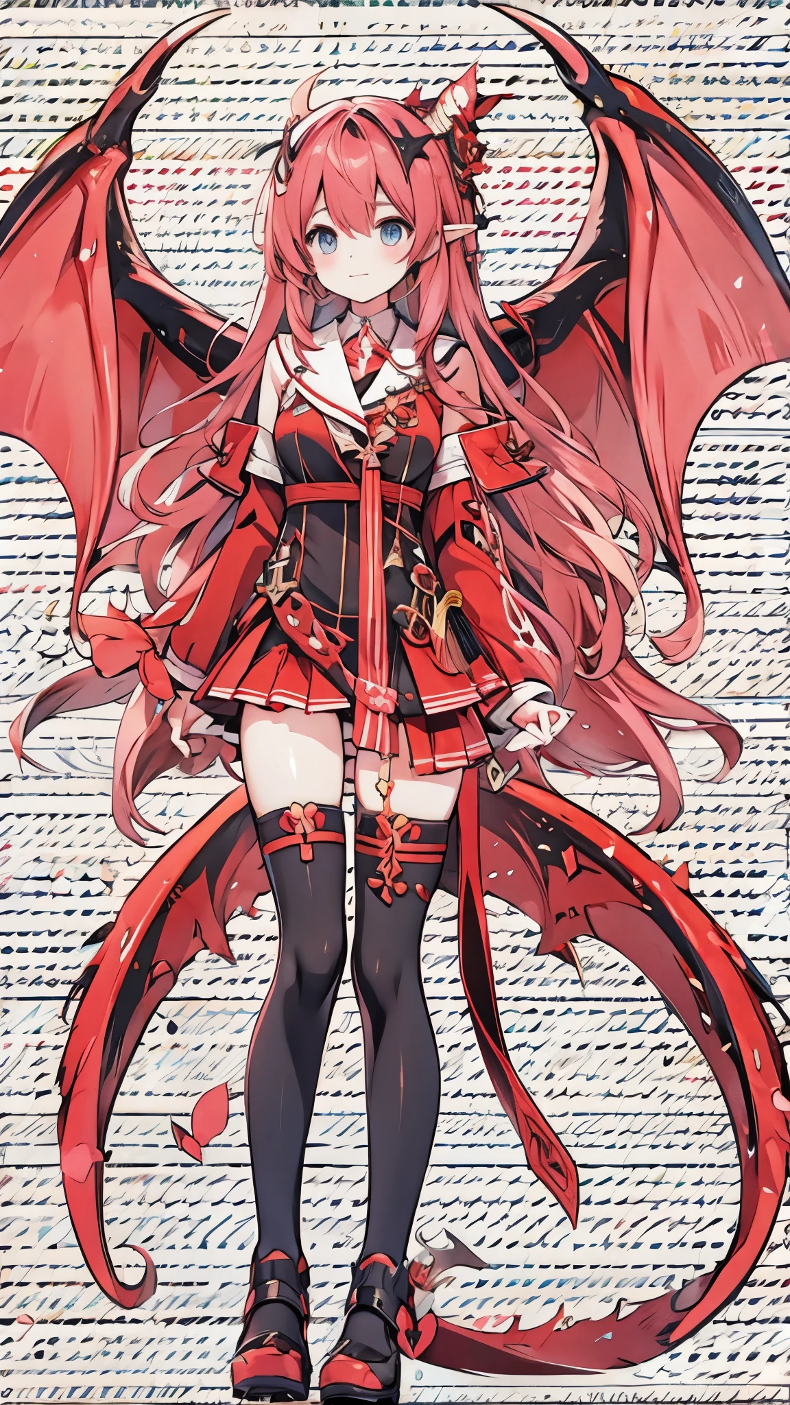 Red Dragon Horn，anime dragon girl