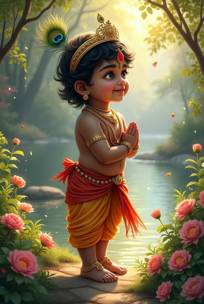 Bal Krishna seeing all