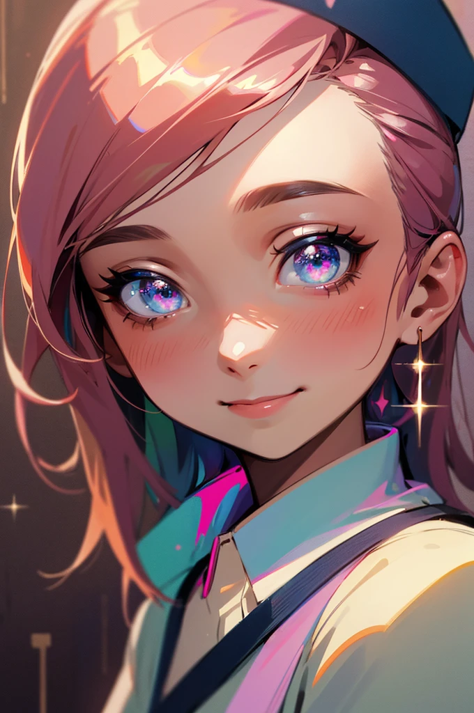 hospital, nurse, Having an injection, Blur the background,smile,Glitter effect,Highest quality, 8K, High resolution, masterpiece:1.2, Very detailed, Realistic:1.37, High resolution, 超High resolution, Ultra-fine painting, Very detailed, Professional, Vibrant colors