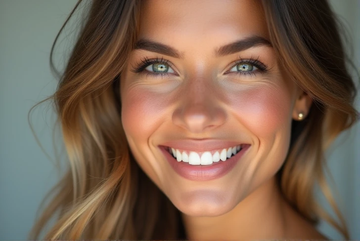 a picture of a very beautiful happy woman