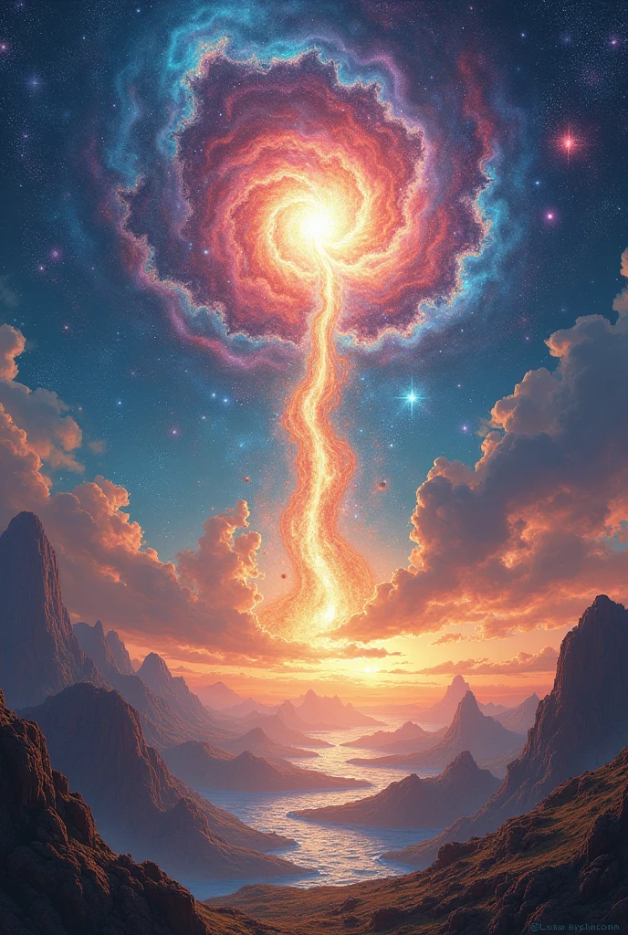Domain Expansion: Heralding Ultimate Reality, Energy, Passion, Technique Climax Ultimate World of Universes
Description: Upon activation, the domain expansion engulfs the surroundings in a vast cosmic expanse filled with swirling galaxies, pulsating stars, and an ever-shifting landscape of vibrant, surreal worlds. The sky is an array of colors, constantly in flux, reflecting the chaotic yet harmonious interplay of energy, passion, and technique.
Attributes:
Reality Manipulation: Within the domain, the user gains the ability to bend and warp reality to their will. They can alter the landscape, control time, and even manipulate the very laws of physics, making them nearly invincible.
Energy Overload: The domain is filled with an overwhelming surge of raw, primordial energy. This energy can be harnessed to boost the user’s attacks to devastating levels, or to rapidly heal from injuries.
Passion Embodiment: The domain amplifies the emotions of all who are within it. The user’s willpower and determination reach their peak, allowing them to push beyond their normal limits. Conversely, it can also overwhelm opponents with intense emotions, potentially causing them to lose focus or become paralyzed by fear or despair.
Technique Perfection: All techniques performed within the domain are enhanced to their ultimate form. The user’s control, precision, and speed in executing their abilities reach an unparalleled level, making every move they make devastatingly effective.
Universal Climax: The ultimate ability of the domain allows the user to summon and combine the powers of multiple parallel universes into a single, cataclysmic attack. This attack represents the peak of energy, passion, and technique, capable of erasing entire realities from existence.
Effect on Opponents: Those trapped within the domain find themselves overwhelmed by the sensory overload and the sheer power of the environment. Their abilities are suppressed, and their perception of reality is distorte
