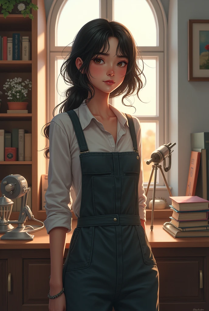 A girl who studied both psychology and aerospace