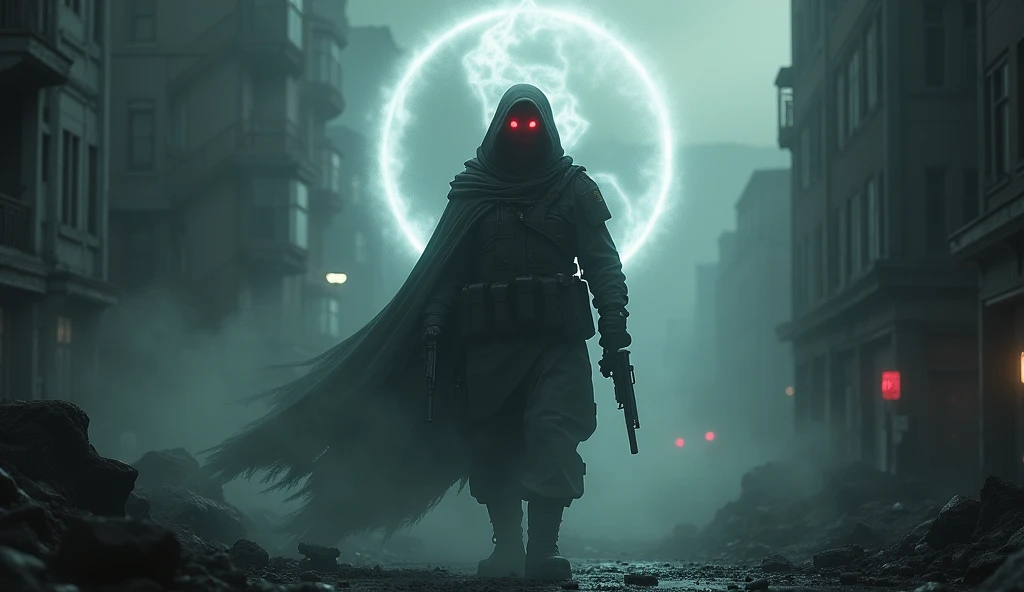 Imagen de ghosth de calle of duty con un logo que diga KISS OF DEATH