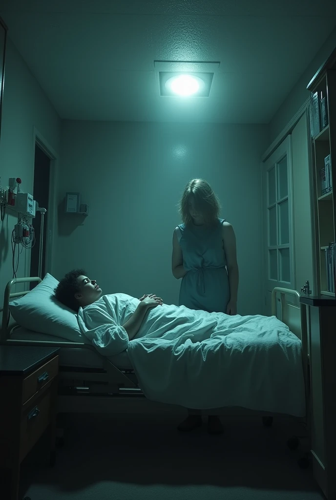 Here's the next part of the story:
As I lay in the hospital bed, trying to shake off the feeling of unease, my mother and sister came to visit me. My mother, always the worrier, looked pale and concerned. "What happened, sweetie? The police said they found you unconscious in your home."
I tried to explain, but the words caught in my throat. How could I tell them about the dark presence, the whispers, the feeling of being watched? They'd think I was crazy.
My sister, Emily, looked at me with a mixture of fear and curiosity. "Is it true what the neighbors said? About the abandoned house being haunted?"
I hesitated, unsure how much to reveal. But something about Emily's expression made me trust her. "I don't know if it's haunted," I said slowly, "but something was in that house. And it followed me home."
My mother's expression turned skeptical. "That's impossible, dear. You must have imagined it."
But Emily just nodded. "I believe you," she said. "I've been having weird dreams too. Dreams about the house, and something dark lurking in the shadows."
I felt a chill run down my spine. "What do you mean?"
Emily leaned in, her voice barely above a whisper. "I think it's coming for us. Whatever is in that house, it's not going to stop until it gets what it wants."
(To be continued)
Let me know if you'd like me to keep going!