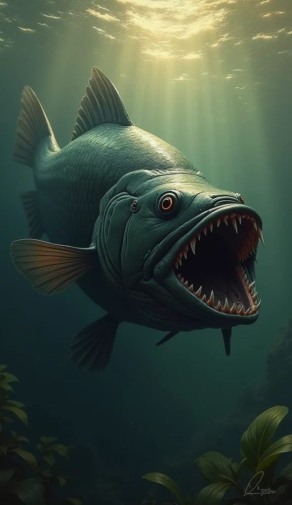 Big black bass