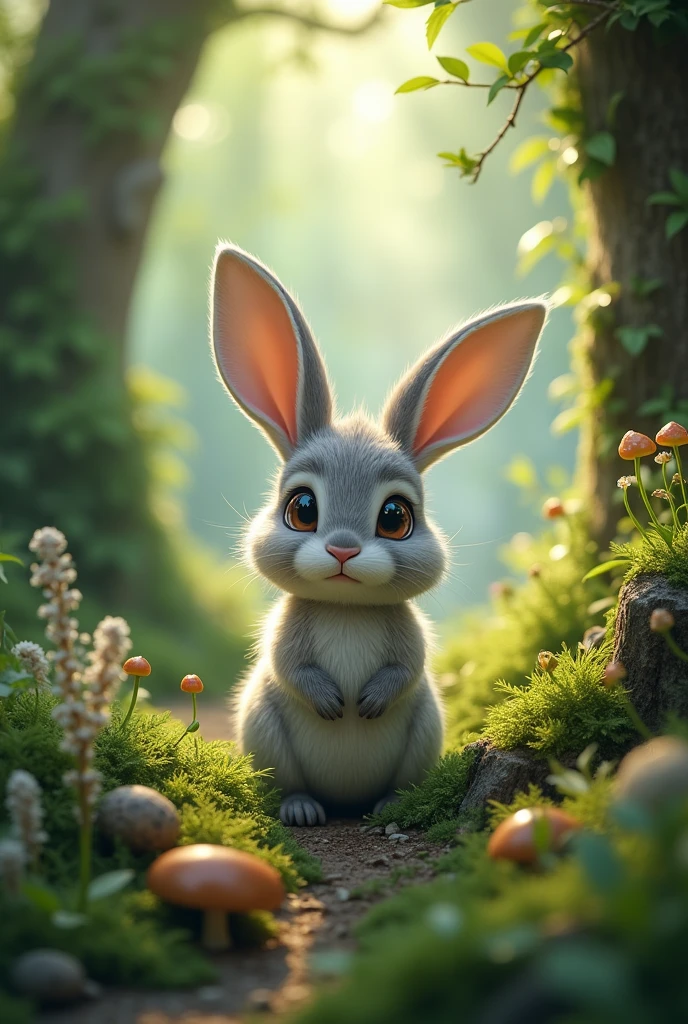  rabbit 🐇 in forest 