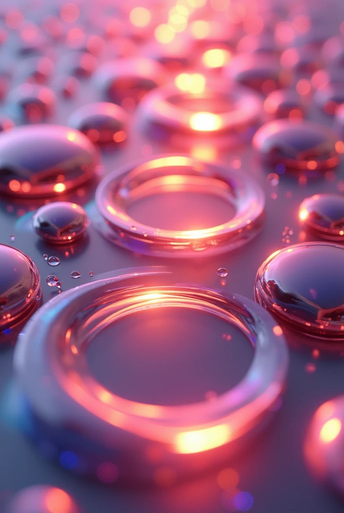 Shiny circles in png
