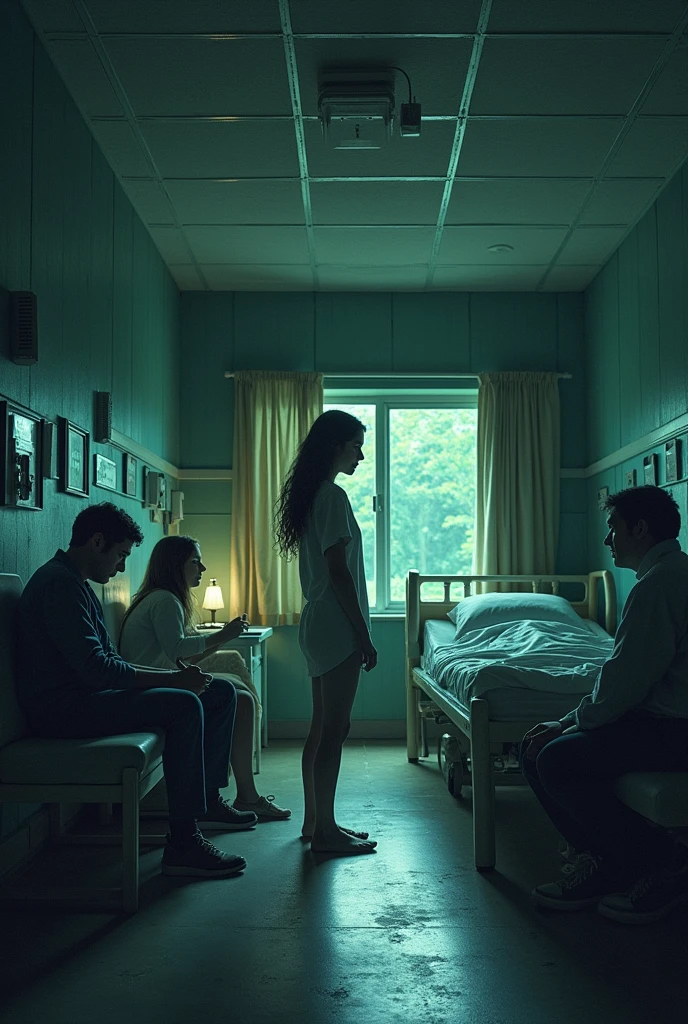 Here's the next part of the story:
I was shocked. "How do you know about the house, Emily? I never told you about it."
Emily hesitated, looking around the hospital room nervously. "I've been researching it," she said quietly. "After you started acting strange, I knew something was wrong. So I dug into the history of that house."
My mother frowned. "What do you mean, 'researching'?"
Emily took a deep breath. "I've been reading old newspapers, talking to neighbors... trying to find out what happened in that house. And what I found out is terrifying."
I leaned forward, my heart racing. "What did you find out?"
Emily glanced around the room again, as if she was afraid of being overheard. "The house has a dark history," she said. "People who go in never come out. And those who do... they're never the same."
My mother scoffed. "That's just small-town legend, Emily. Don't be ridiculous."
But I knew what Emily was saying was true. I'd experienced it myself.
"What else did you find out?" I asked, my voice barely above a whisper.
Emily hesitated, then pulled out a small notebook from her pocket. "I found a name," she said. "A name associated with the house. Malum."
I felt a chill run down my spine. "What does it mean?"
Emily's eyes locked onto mine. "It means 'evil' in Latin. And I think it's what's haunting that house."
(To be continued)
Let me know if you'd like me to keep going!