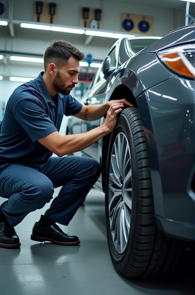 Calibrating tires 
