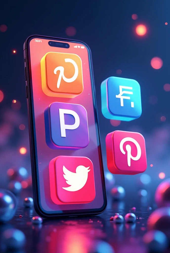 Create a interesting poster of top 5 earning application