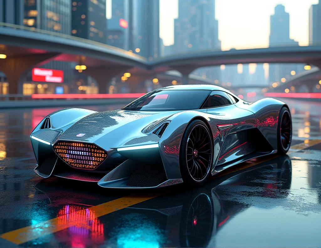 futuristic car