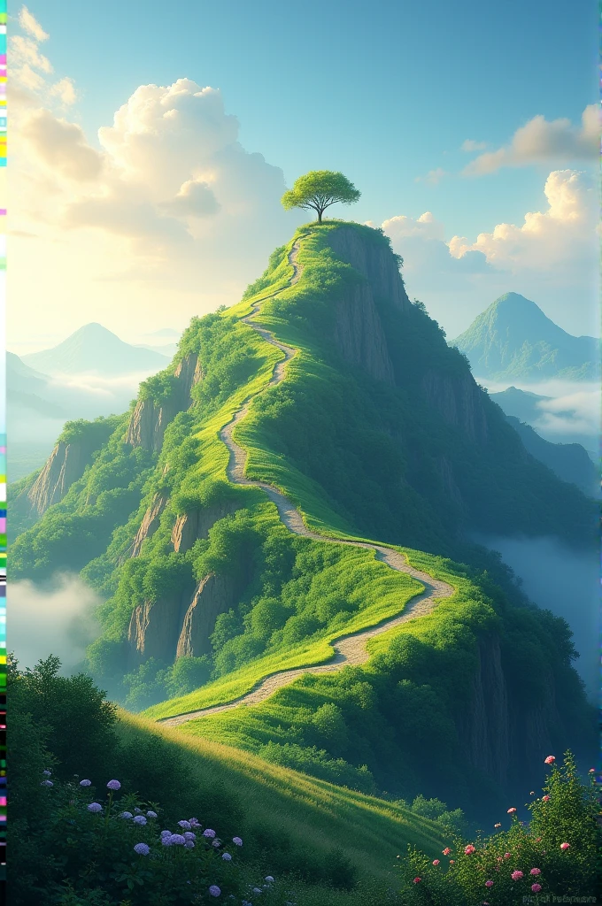 A hill for a poster image