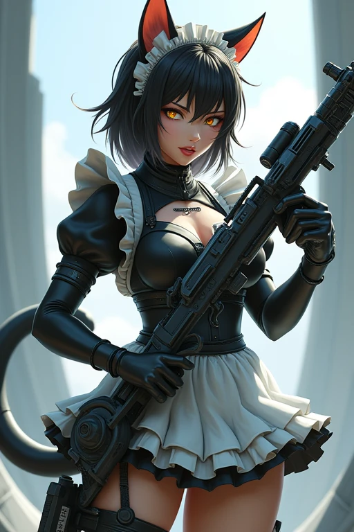 Cat-eared Armed Maid