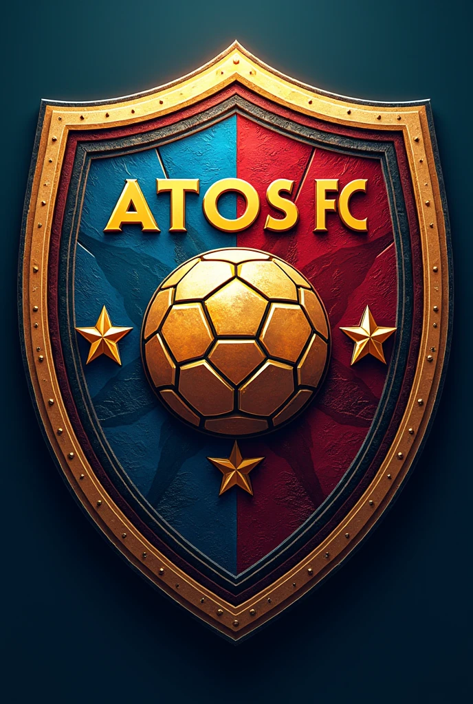 shield of a football team called atos fc