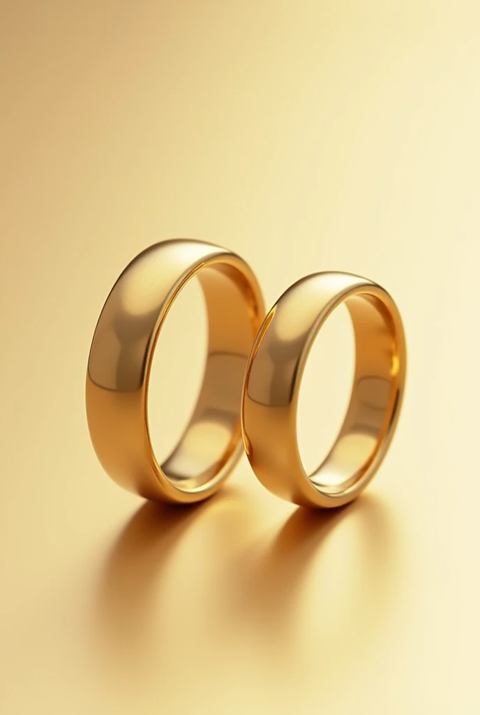Make 2 beautiful identical gold rings