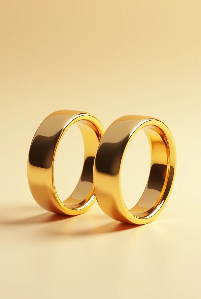 Make 2 beautiful identical gold rings