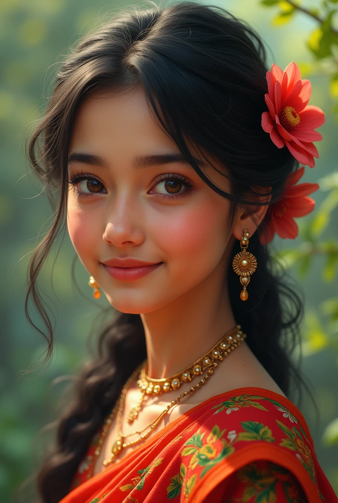 Create a Bangali girls photo