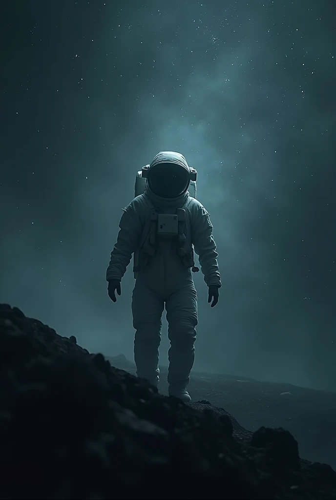 Human lost in space
