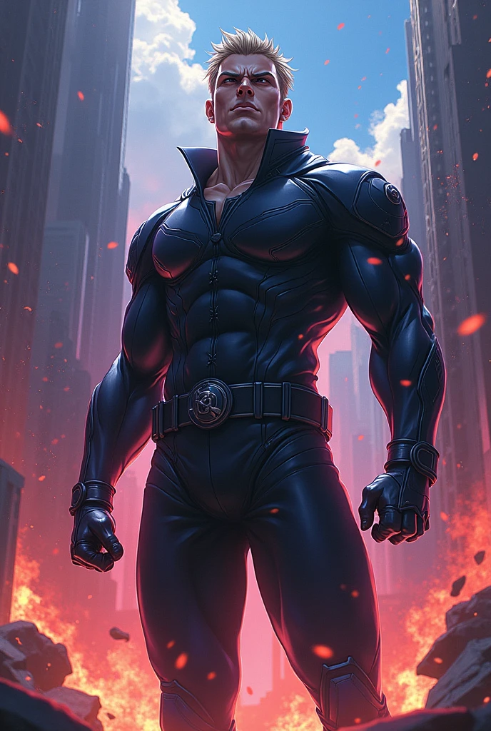 A man called rider in anime

