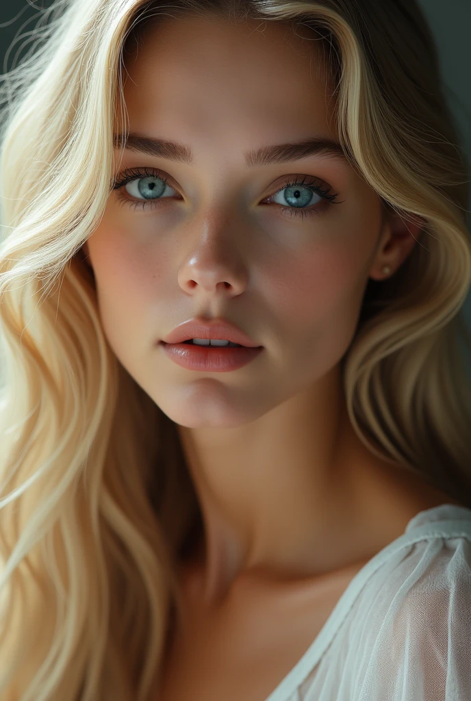 same picture but the woman is blonde, not brun 