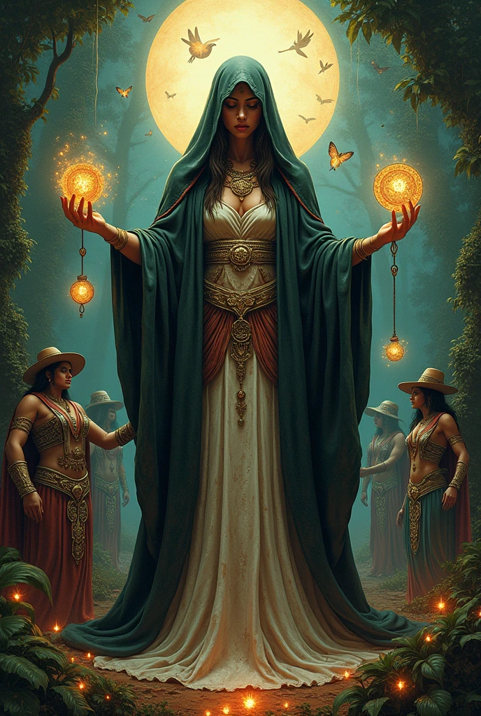 Poster of witchcraft work in Latin America