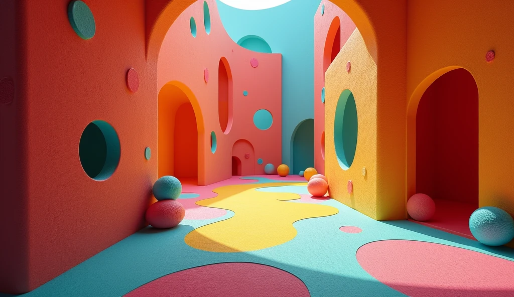 A room, room looks like funny and has, for making blind fight challenge
