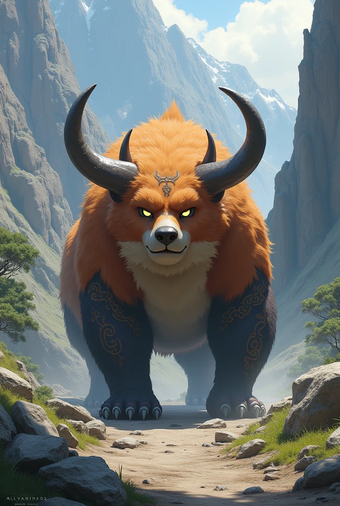 Pokémon Kamgashkan inspired by its animal Along with its characteristics 

