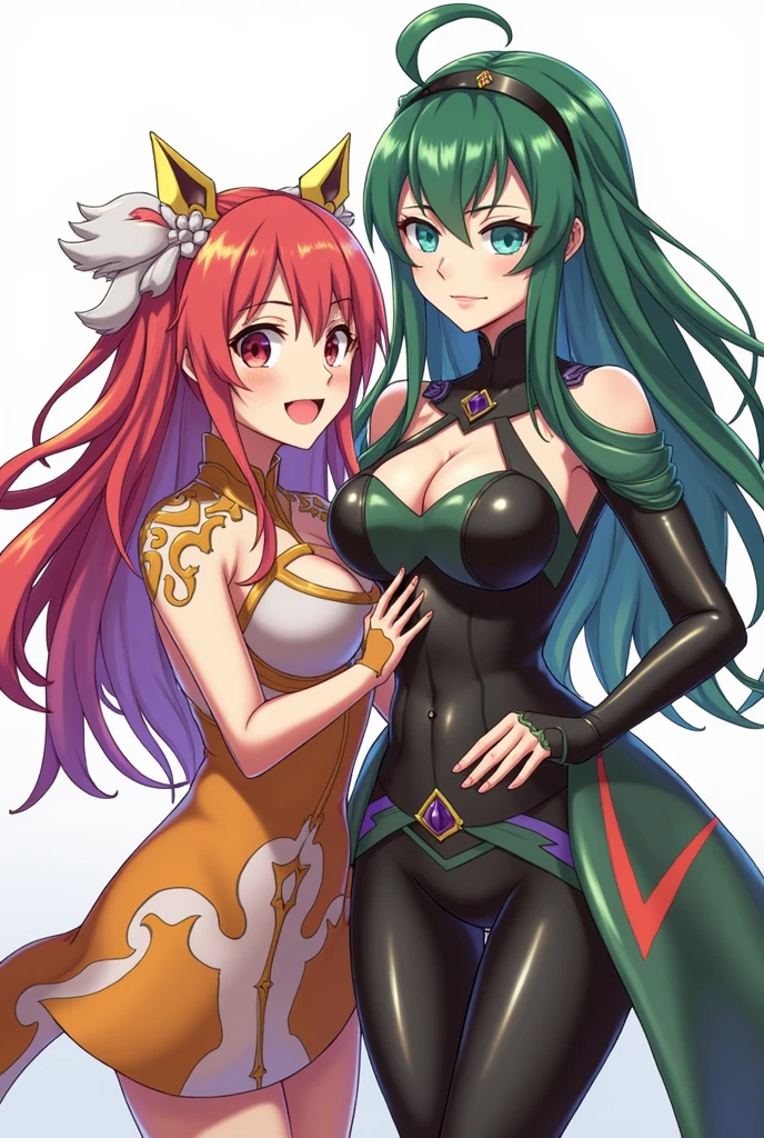 pyra and mythra from xenoblade chronicles 2 having sex