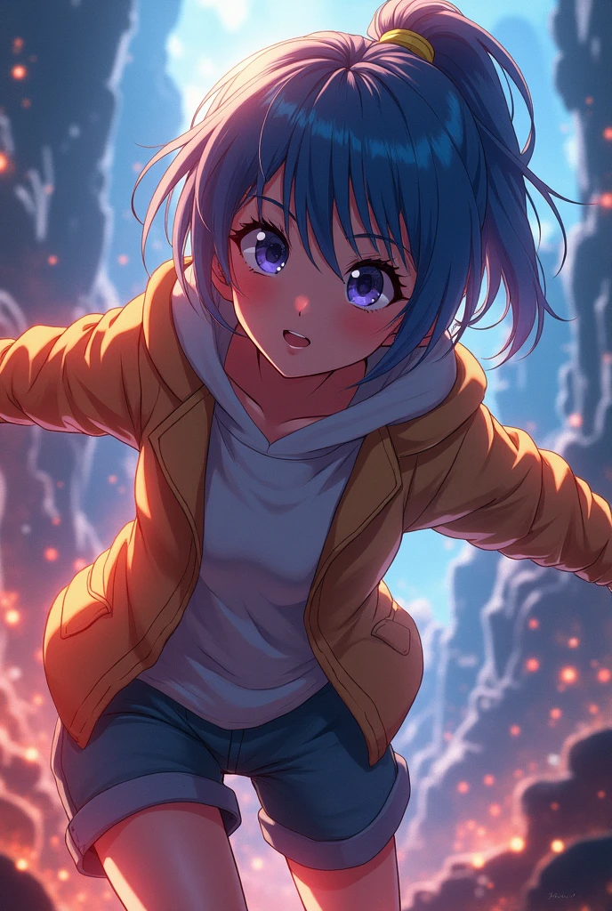 Make a anime video thumbnail