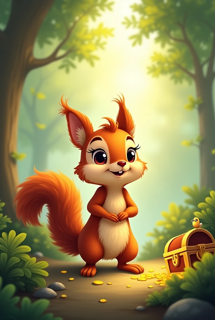 **
Sammy the squirrel felt happy. He learned that honesty and kindness are worth more than any treasure.
**Moral: Always be honest and kind, even when no one is watching.**