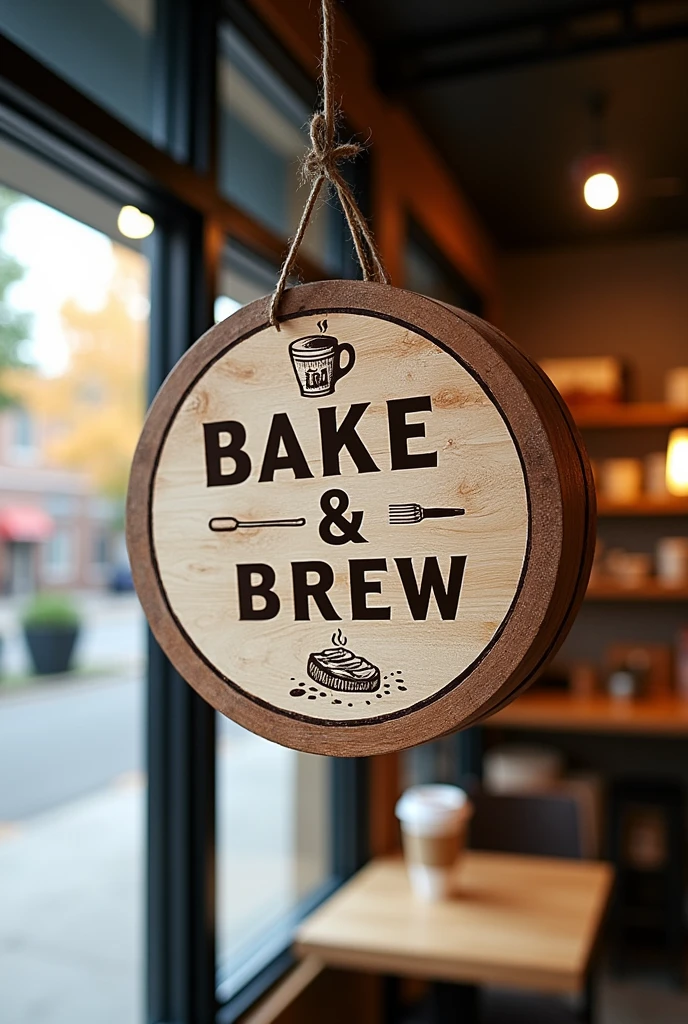 BAKE & BREW-name of the business 

Create a logo for our business 