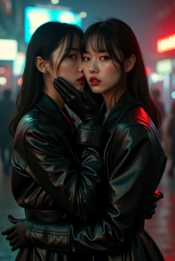 1990s amateur futanari 2 Korean female actress wearing hyper-realistic black leather trench long coat and 4K hyper-realistic black leather gloves handjob photograph:5.0, 1990s an artistic representation of 4 Korean fashion model actress wearing hyper-realistic black leather long gloves and double trench long coats full body:5.0 and A housewife cumshots profusely with a long black leather glove, cumshots in the face with a long black leather glove, teases her pussy with a long black leather glove with a smile, and squirts housewife with toy penis resting on her face:3.2, nice big female futanari cock,Lots of with long black leather gloves and facial with super long black leather gloved-housewife), (4K hyper-realistic black leather long gloves fellatio housewife-cumshot over, 4K hyper-realistic black leather long gloves cum over, 4K hyper-realistic black leather long gloves cum over on housewife-face, 4K hyper-realistic black leather long gloves cum over in mouth, thick cocks), 4K hyper-realistic black leather long gloves cumshot, her hyper-realistic black leather long gloves and hyper-realistic black leather trench long coat full body:5.0, technicolor film, film grain, 1990s, pleasure, playful smile, 4K hyper-realistic black leather double trench long coats, 4K hyper-realistic black leather long gloves cum over on futanari tongue:5.0, hyper-realistic black leather long gloves and lots of cum over on face, Here is she strokes her futanari cock with cum shot over hyper-realistic black leather long gloves-housewife.