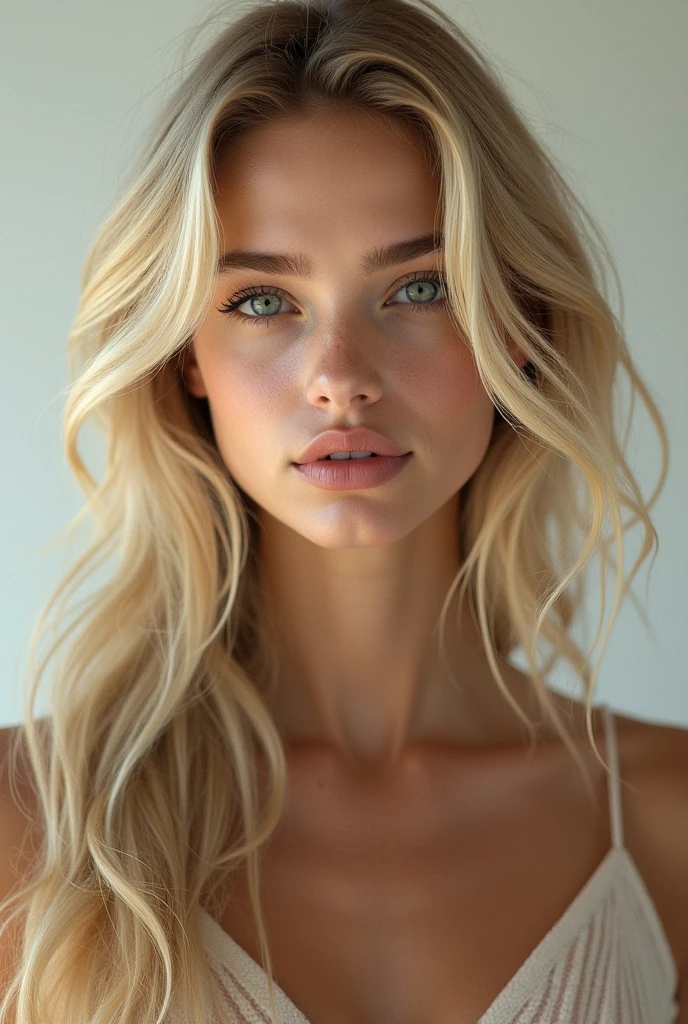 blond woman pubian hair