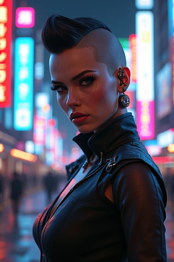 Create Judy Alvares from cyberpunk 2077