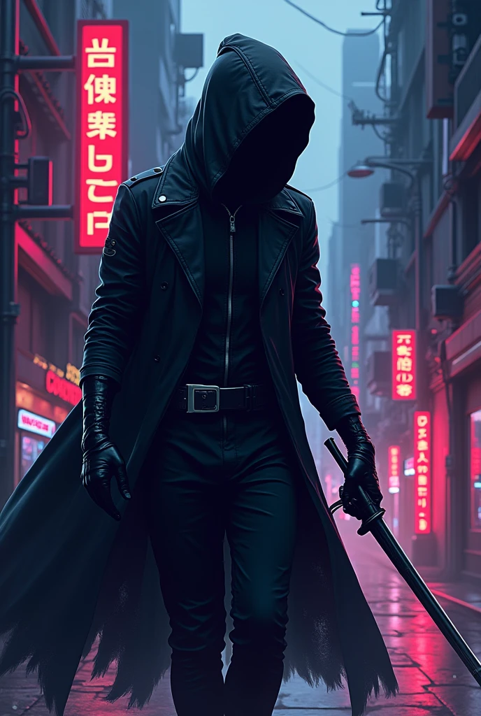 Assassin with Famicom-like image