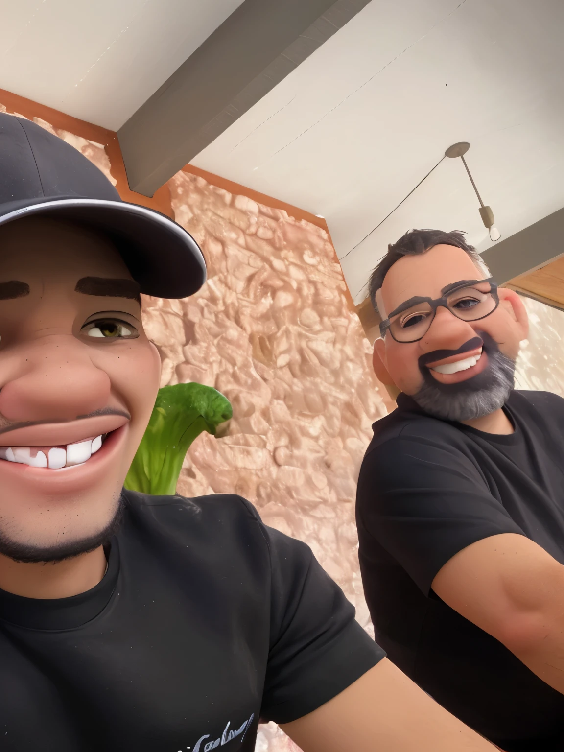 TURN THIS IMAGE INTO A CARICATURE