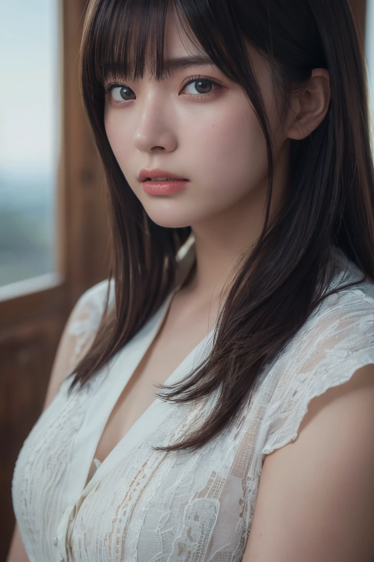 (Highest quality:1.4),(masterpiece:1.4),(Realistic:1.4),(Realistic:1.2),(超High resolution, RAW Photos:1.4),(High resolution, Very detailed:1.2),(8k:1.2),Movie Photos,a photo of a dark-haired,one person&#39;s,alone,wear ,((China dress))、((Upper Body:1.3))