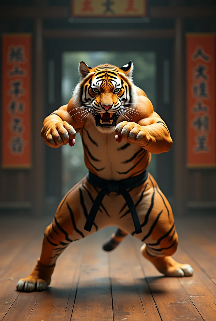 tigre, taekwondo