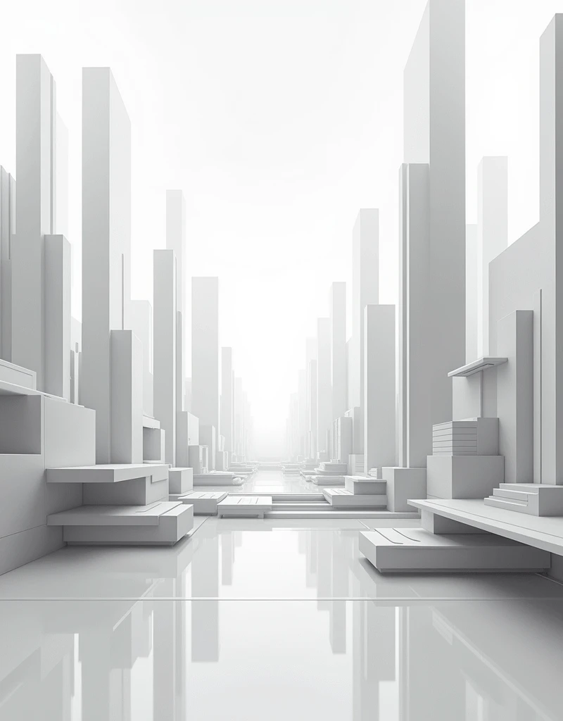 Geometricizing an image, (((delicate:1.3))), ((((Highest quality:1.5)))) , design,((Monochrome :1.4)) , Cyber City