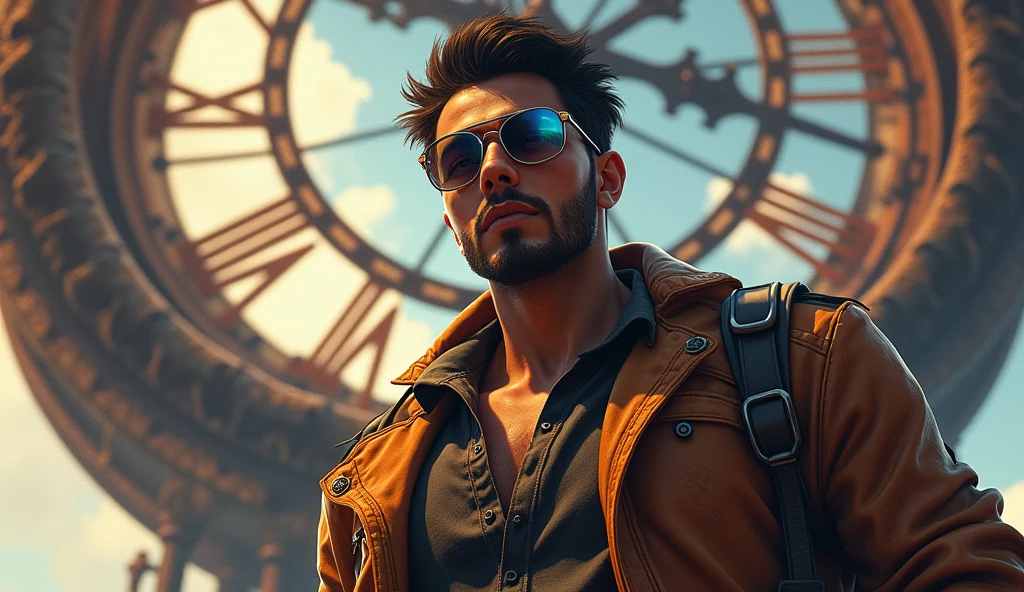 Scene 2: Location: Clock Tower

Alok Free Fire, with his sunglasses on, climbs the Clock Tower. He activates his "Drop the Beat" ability, healing his teammates as enemies close in.