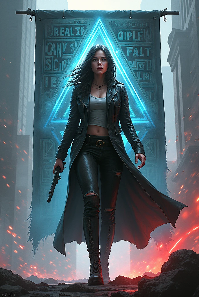 Ingress resistance female faction banner