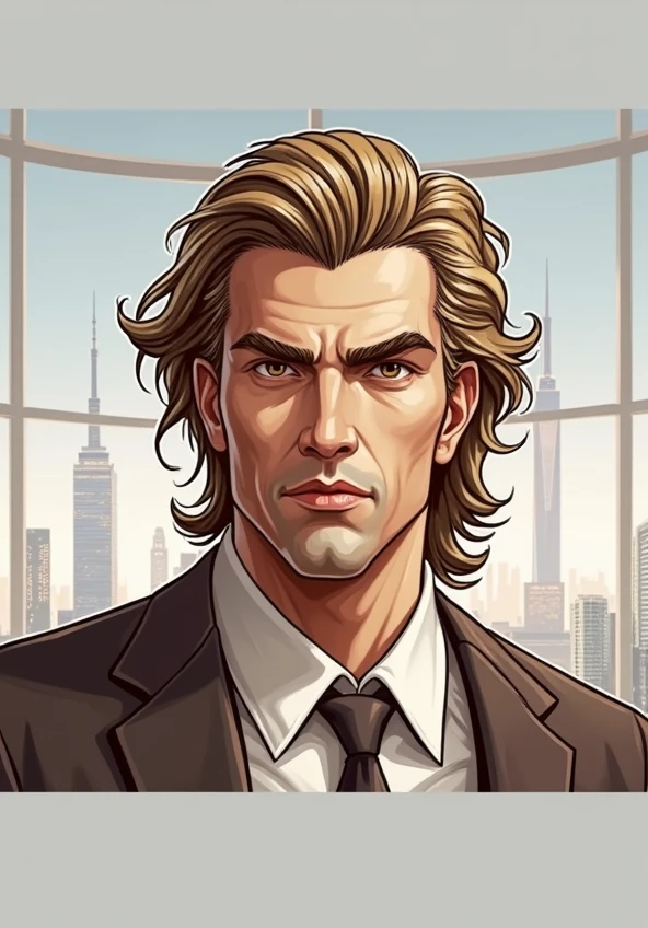 Handsome billionaire