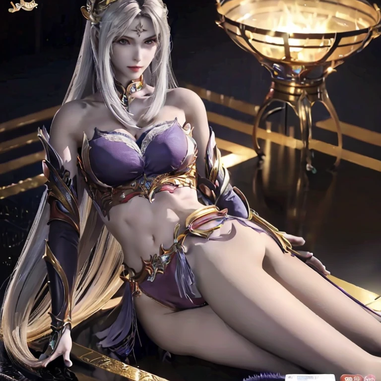 high quality,HD,16K,Sharp Line,1 Girl,fantasy, （Fire Spirits）,Pretty Face, Large Breasts, Beautiful legs,In the water,Focus Girl,detailed Pretty Face,Detailed clothes,beautiful eyes,Cool,Sexy,Dynamic Angle,穿着华服的神明Strike a pose拍照, Ancient mysterious sexy goddess, Traditional beauty woman, Beautiful female warrior god of war , Beautiful sexy goddess, Gorgeous role-playing, high, Beautiful young girl, Beautiful woman, 华丽Beautiful woman, Complex clothing,Chinese Mystical Aesthetics, Beautiful goddess ancient mysterious girl, Extremely detailed shot of the goddess, Jaw-dropping sexy beauty, Big breasts deep neckline sexy belly button（butt), (bedroom), (Sexy Girls), masterpiece, best quality, Bangs, blush, Chest, clavicle, Eyebrows visible through hair, (Ombre gold hair), Jewelry, Long hair,Bright Eyes, ring, (solitary), illustration, fashionable, miss, Strike a pose, background, element, confident, Express, Accessories, majestic, striking, key point, Dynamic poses, ((plump)), (purple))Woman in transparent dress,Viewer,(((Full breasts, Keeley University))),Slim waist,(Navel exposed,Bare waist), Long hair, extreme detailed details, 详细的fantasy艺术, Stunning character art, Beautiful and exquisite character art, Beautiful transparent dress, Very detailed, Large Breasts，Chest，Golden ratio figure，Beautiful figure，Ultra wide-angle shooting，Full body shot拍摄，Body close-up，Full body shot，Wearing a pleated tulle skirt，柔和动漫illustration, 柔和的深色background，Fujifilm XT3 Clear focus, f 5.6, High Detail, Clear focus,(Wearing openwork clothing),, (Natural light), (Tempting)translucent, Good velvet quality, Compared, Divine Light,, Silver hair, 夜空background, Absolute Strength,Female Shinmei，穿着性感丝绸的Female Shinmei,，Large Breasts，Chest，Golden ratio figure，Beautiful figure，Ultra wide-angle shooting，Full body shot，Body close-up，Full body shot， Wearing a tulle dress, Model shooting style, Large Breasts，饱满Chest，Golden ratio figure，Beautiful figure，(Extremely detailed CG 8k wallpaper unit), The most beautiful artistic photos in the world, , 8K 超HD, ) ，Sexy姿态，Sexy表情，best quality,masterpiece,Ultra-high resolution,(Practical:1.4),original photo,Ultra-high resolution