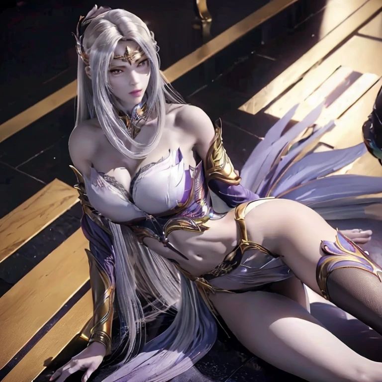 high quality,HD,16K,Sharp Line,1 Girl,fantasy, (Fire Spirits),Pretty Face, Large Breasts, Beautiful legs,In the water,Focus Girl,detailed Pretty Face,Detailed clothes,beautiful eyes,Cool,Sexy,Dynamic Angle,穿着华服的神明Strike a pose拍照, Ancient mysterious sexy goddess, Traditional beauty woman, Beautiful female warrior god of war , Beautiful sexy goddess, Gorgeous role-playing, high, Beautiful young girl, Beautiful woman, 华丽Beautiful woman, Complex clothing,Chinese Mystical Aesthetics, Beautiful goddess ancient mysterious girl, Extremely detailed shot of the goddess, Jaw-dropping sexy beauty, Big breasts deep neckline sexy belly button(butt), (bedroom), (Sexy Girls), masterpiece, best quality, Bangs, blush, Chest, clavicle, Eyebrows visible through hair, (Ombre gold hair), Jewelry, Long hair,Bright Eyes, ring, (solitary), illustration, fashionable, miss, Strike a pose, background, element, confident, Express, Accessories, majestic, striking, key point, Dynamic poses, ((plump)), (purple))Woman in transparent dress,Viewer,(((Full breasts, Keeley University))),Slim waist,(Navel exposed,Bare waist), Long hair, extreme detailed details, 详细的fantasy艺术, Stunning character art, Beautiful and exquisite character art, Beautiful transparent dress, Very detailed, Large Breasts,Chest,Golden ratio figure,Beautiful figure,Ultra wide-angle shooting,Full body shot拍摄,Body close-up,Full body shot,Wearing a pleated tulle skirt,柔和动漫illustration, 柔和的深色background,Fujifilm XT3 Clear focus, f 5.6, High Detail, Clear focus,(Wearing openwork clothing),, (Natural light), (Tempting)translucent, Good velvet quality, Compared, Divine Light,, Silver hair, 夜空background, Absolute Strength,Female Shinmei,穿着性感丝绸的Female Shinmei,,Large Breasts,Chest,Golden ratio figure,Beautiful figure,Ultra wide-angle shooting,Full body shot,Body close-up,Full body shot, Wearing a tulle dress, Model shooting style, Large Breasts,饱满Chest,Golden ratio figure,Beautiful figure,(Extremely detailed CG 8k wallpaper unit), The most beautiful artistic photos in the world, , 8K 超HD, ) ,Sexy姿态,Sexy表情,best quality,masterpiece,Ultra-high resolution,(Practical:1.4),original photo,Ultra-high resolution